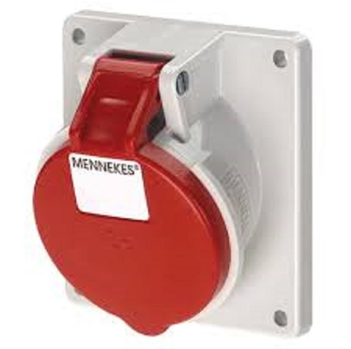 Mennekes 1467 IP44 16Amp 4Pin Industrial Socket Angle