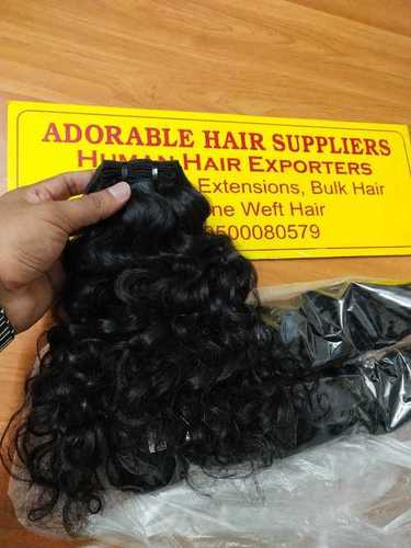 Indian Raw Tip Hair Extension Application: Profesional