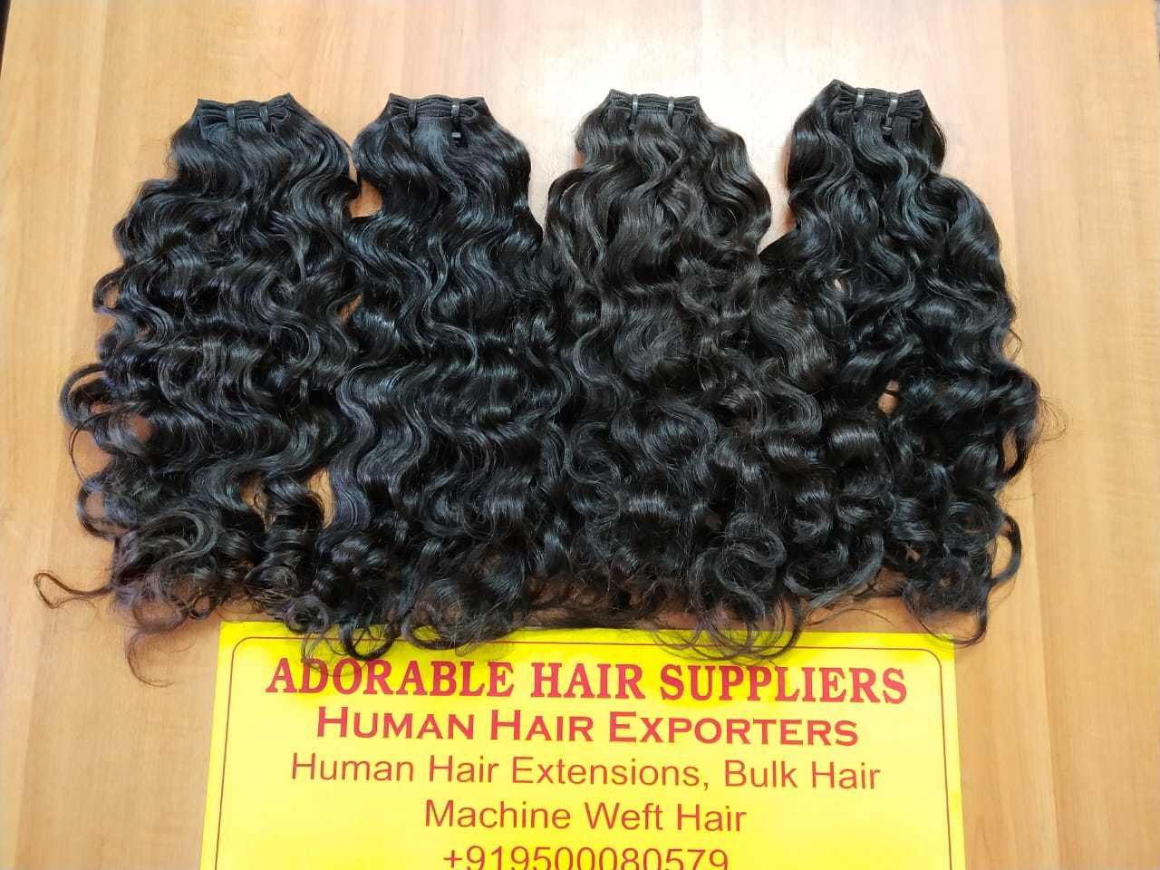 Indian Virgin Curly Hair Weft
