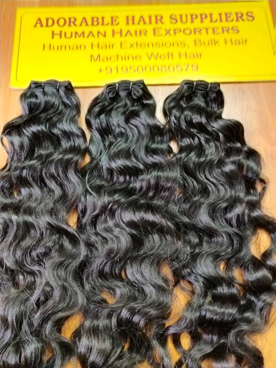 Indian Virgin Curly Hair Weft