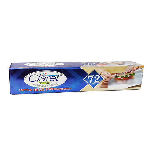 Claret 72 Mtr Food Grade Aluminium Foil Roll (Pack of 1)