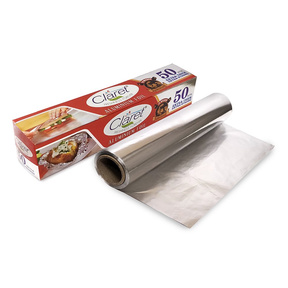 Claret Bahubali 50 Mtr Food Grade Aluminium Foil Roll (Pack of 1)