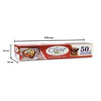 Claret Bahubali 50 Mtr Food Grade Aluminium Foil Roll (Pack of 1)