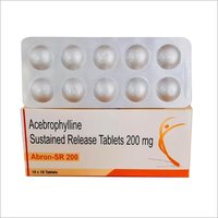 Acebrophylline Sr 200 Tablet