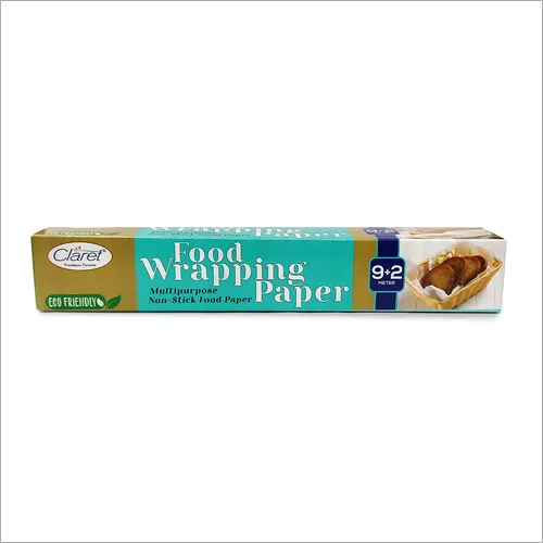 Claret 9+2 Mtr Food Wrapping Parchment Butter Paper Wrap (Pack of 1)