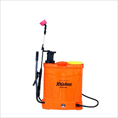 Orange 16 Ltr Hand And Battery Cum Operated Battery Sprayer