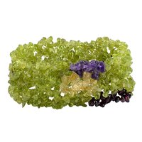 Garnet, Citrine, Amethyst & Peridot Bracelet Pg-156289