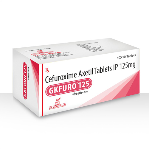 Cefuroxime Axetil Tablets Ip 125 Mg Below 30 Degree