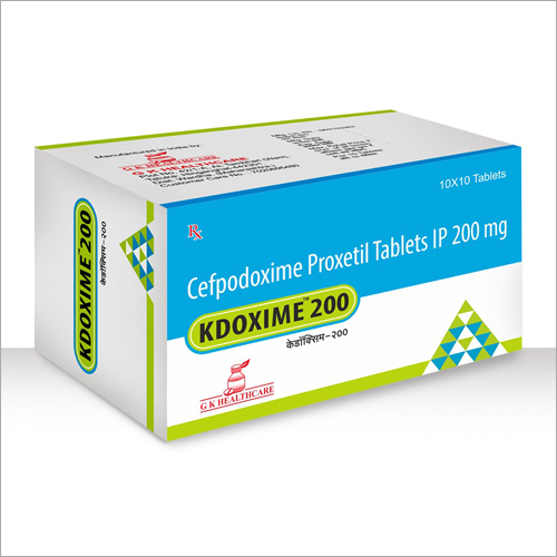Cefpodoxime Proxetil Tablets IP 200 mg