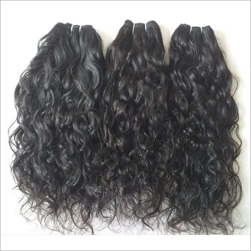 Natural Human Hair Unprocessed Raw Curly Hair