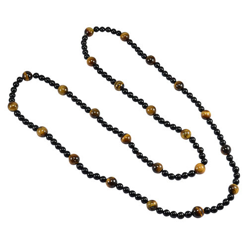 Tiger Eye & Black Onyx Necklace PG-156293