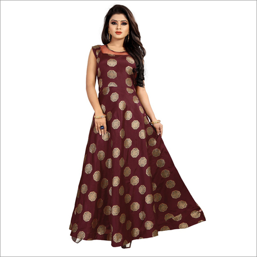 No Fade Maroon Gown