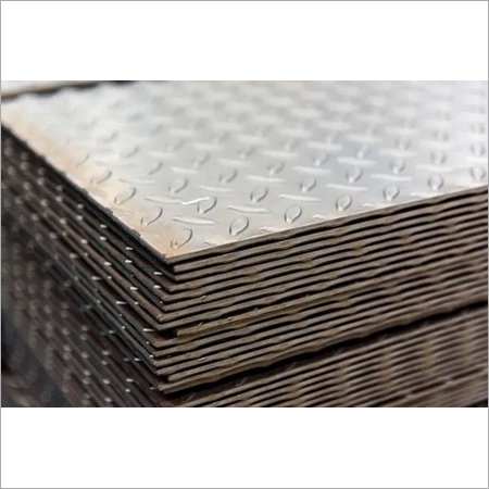 H R CHEQUERED PLATE - JSW & SAIL Chequered Sheets, Sizes: 2x2ft, 8x4ft, 16x4ft, 20x4ft, Thickness: 2.80-10.00MM | High Strength, Durable, Mill Finished