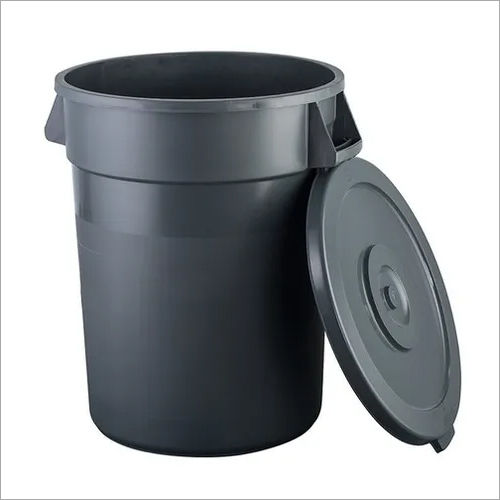 Waste Bin Round Plastic with Lid 120 Ltr. HEAVY DUTY