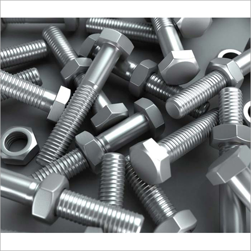SS Nut Bolt - Stainless Steel, Various Sizes and Grades Available | Industrial Application, Versatile and Durable Design