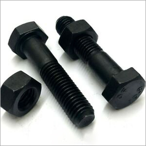 High Tensile Nuts And Bolts - Different Grades, Various Sizes, Polished Surface Treatment | Industrial Application