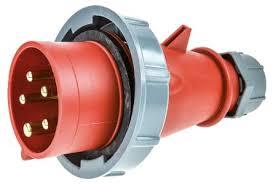Mennekes 294 Ip67 32amp 4pin Industrial Plug