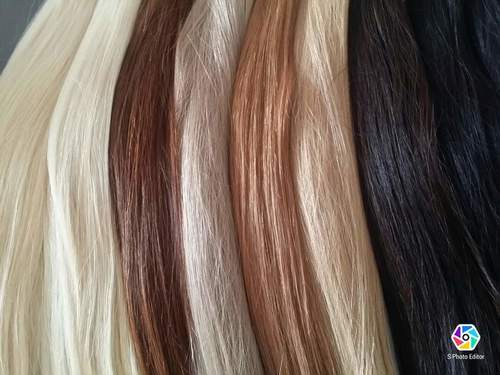 blonde hair
