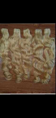 blonde hair