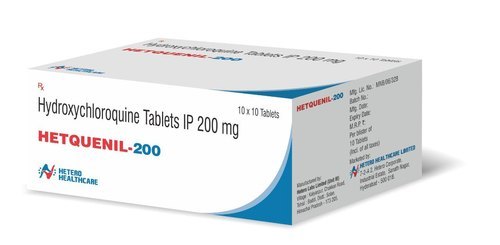 Hetquenil-200 Tablets (Hydroxychloroquine (200mg) - Hetero Healthcare)