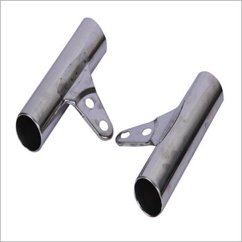 Silver E Rickshaw 43Mm Black Shocker Pipe