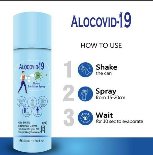 Alocovid-19 Sanitizer Spray