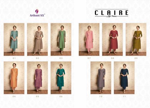 Spring Arihant Nx Claire Viscose Silk Kurti Suppliers