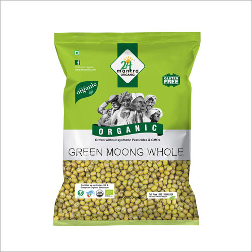 500gm Organic Green Moong Whole