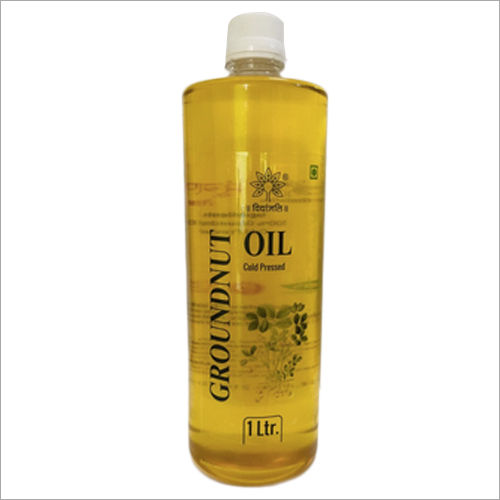 Organic 1Ltr Vidhyanjali Kacchi Ghani Groundnut Oil