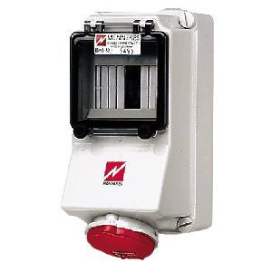 Mennekes 5497 IP44 32Amp 5Pin Wall Mount Socket