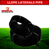 Lateral Pipe Plain - Plastic 12mm Diameter, 1mm Thick, 40-60m Length, Black | Application: Industrial Water Delivery & Supply, Iso 9001:2008 Certified