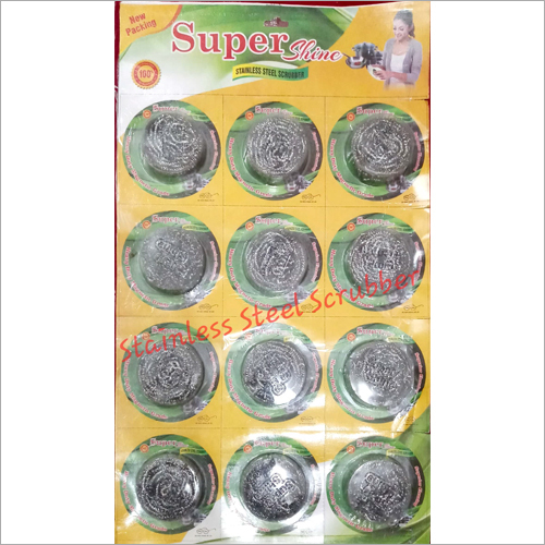 Stainless Steel Scrubber - 12 Pcs Set | Durable, Rust-Proof Design for Effortless Dish Shine