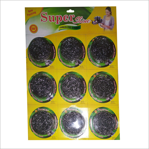9 pcs Stainless Steel Scrubber