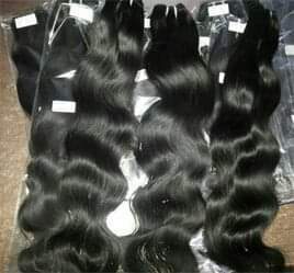 double drawn hair
