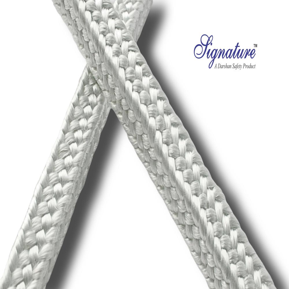 Fiber Glass Square Braided Rope - Application: A A A  Textile Machine A A A  Boiler A A A  Pipe Lines A A A  Power Stations A A A  Ships For Thermal Insulation A A A  Fire Protection