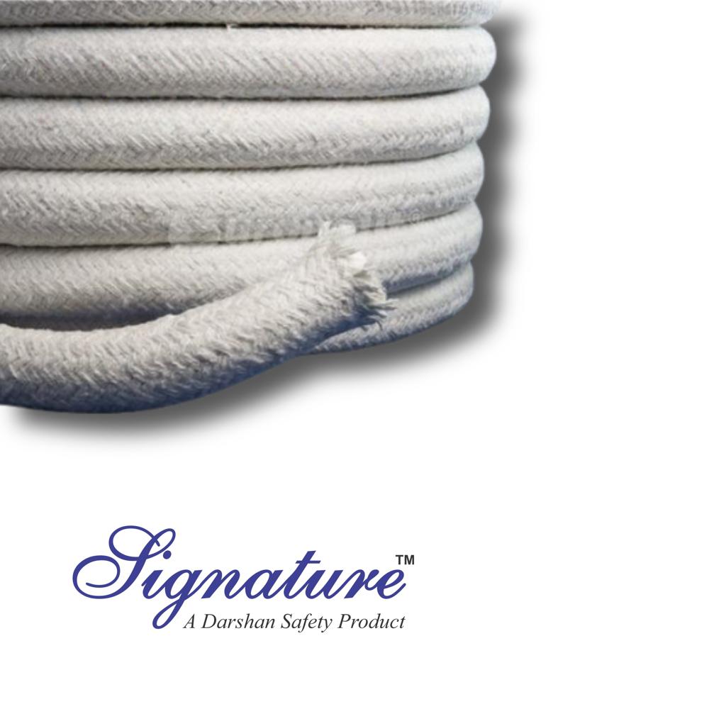 Ceramic Fiber Packaging Rope - Application: I Textile Machine I Boiler I Pipe Lines I Power Stations I Ships For Thermal Insulation I Fire Protection