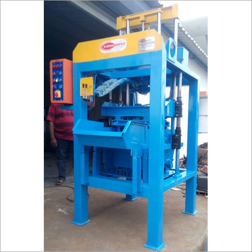 Stationary Concrete Block Making Machine