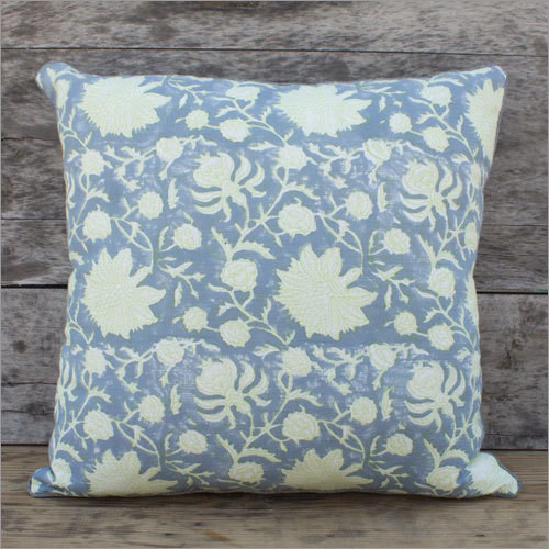 Floral Green Cushion Cover