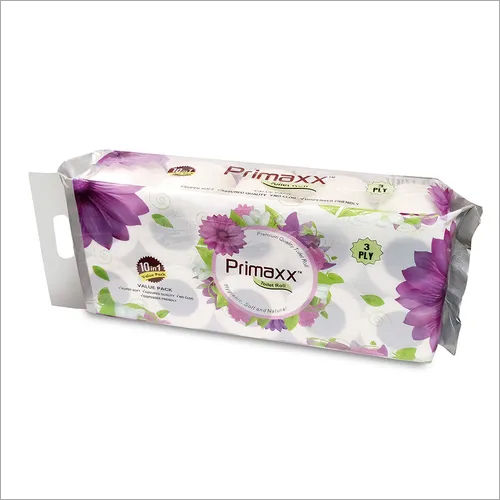 Primaxx Premium Quality Toilet Paper Roll (3 Ply) 10 In 1 Pack