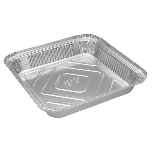Paramount 9X9 Deep (2100 Ml) Aluminium Foil  Food Container