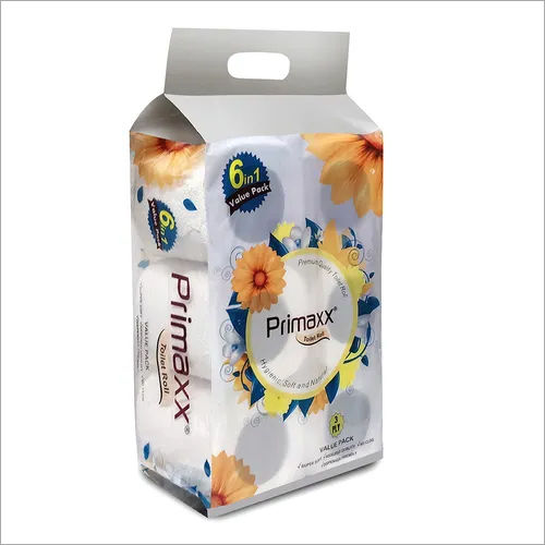 Primaxx Premium Quality Toilet Paper Roll (3 Ply) 6 In 1 Pack