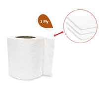 Primaxx Premium Quality Toilet Paper Roll (3 Ply) 6 In 1 Pack