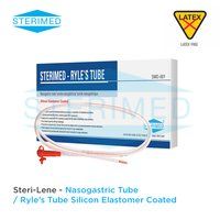 Ryles Tube - Medical Grade Pvc, Size 8-20 Fr, Transparent | Low Friction, Silicon Elastomer Coating, Sterile, Coned Distal End For Easy Insertion, Four Lateral Eyes For Efficient Drainage, Accurate Placement Markings