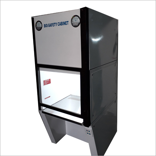 Biosafety Cabinet - Stainless Steel, Medium Size for Enhanced Protection | HEPA Filtration System, Ergonomic Design, Adjustable Shelving