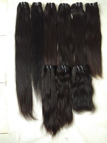 Human Hair Extensions Natural straight Colour