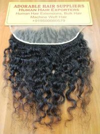 Natural Curly Micro Hand Tied Hair