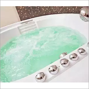 Bath Tubs - Acrylic, 60x36x24 inches, 8-Jet | Elegant Design, Water Efficient, Comfortable Shape, Pop-up Drain