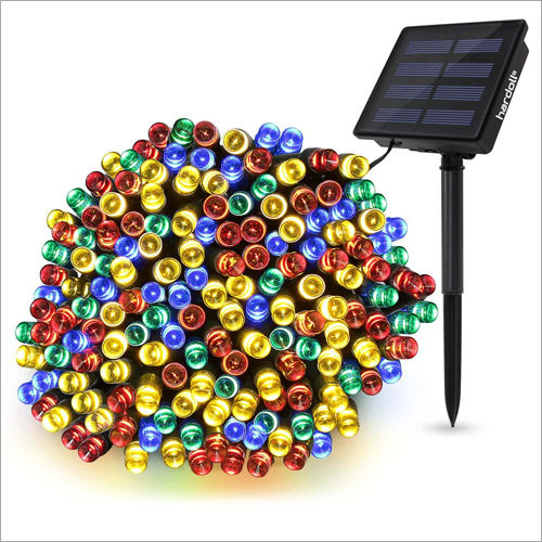 Abs Plastic 200 Led Solar Multi Color Decorative String Lights