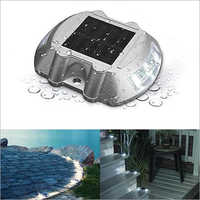 Solar Road Stud White Dimension(l*w*h): 107*95*24 Millimeter (mm)