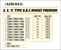 Premium L Hinges